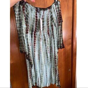 Francesca’s off the shoulder dress